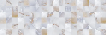 Плитка NC Royal Mosaico Silver Rettificato 30x90 Novacera