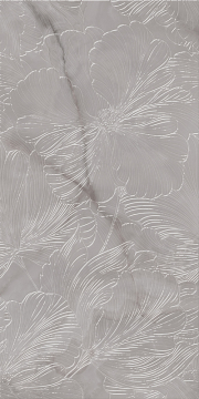 Плитка Onix Gris Fiori 31.5x63 Керлайф