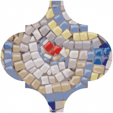 Плитка OP/A169/65000 Арабески Майолика Гауди 6.5x6.5 Kerama Marazzi