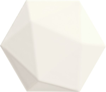Плитка Origami white hex 11x12.5 Tubadzin