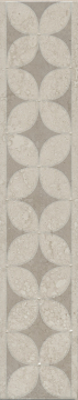 Плитка OS/A218/8340 Бордюр Туф бежевый светлый глянцевый 30х5,7 Kerama Marazzi