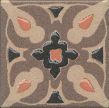 Плитка OS/C177/21052 Вставка Анвер 11 коричневый 4.85x4.85x6.9 Kerama Marazzi