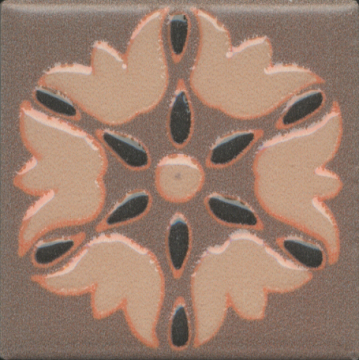 Плитка OS/C178/21052 Вставка Анвер 12 коричневый 4.85x4.85x6.9 Kerama Marazzi