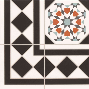 Плитка Oxford Deco Esquina 33x33 Realonda
