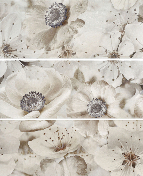 Плитка Панно Decor Almond Ice 70.5x58 Ceranosa