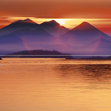 Плитка Панно Sunset P2-1D278 40х40 Laparet