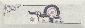 Плитка Petra Pranzo Silver C 10x30 Monopole Ceramica