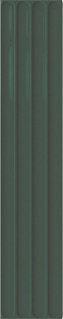 Плитка Plinto In Green Gloss 10.7x54.2 DNA Tiles