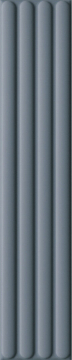 Плитка Plinto Out Blue Matt 10.7x54.2 DNA Tiles