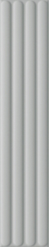Плитка Plinto Out Grey Matt 10.7x54.2 DNA Tiles