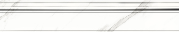 Плитка Плинтус 891 Amina Calacatta 16x89.5 Eurotile Ceramica