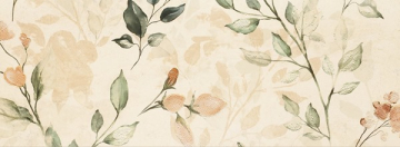 Плитка Pravia flower Dec 132x89.8 Tubadzin