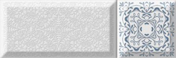 Плитка Provenzal Deco Blanko 10x30 Absolut Keramika