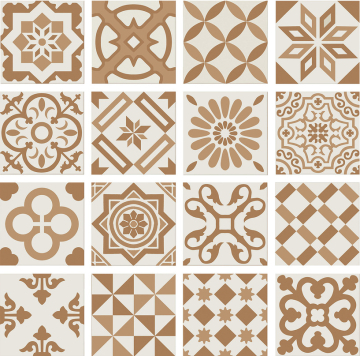 Плитка PT01952 ANTIGUA DECOR BEIGE 20X20 Ribesalbes