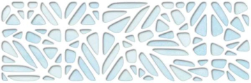 Плитка R0001394 Sirio Art Blue Gloss 20x60 Ibero