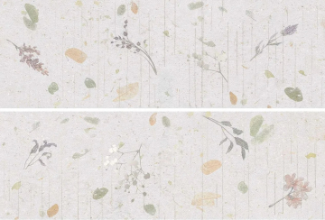 Плитка R0002488 Botanical Decor Lino (Set 2 Pzs) 60x90 Ibero