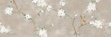Плитка RA2C Mixed Rosa Decoro Fiori di Pesco B Rett. 40x120 Ragno Marazzi