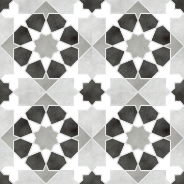 Плитка Rabat Black 45x45 Kerlife (Navarti)