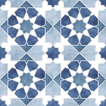 Плитка Rabat Blue 45x45 Kerlife (Navarti)