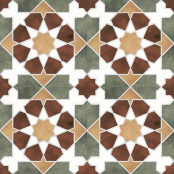 Плитка Rabat Green 45x45 Kerlife (Navarti)