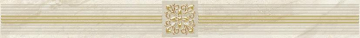 Плитка Royal Бордюр бежевый 6,3х60 Laparet