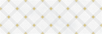 Плитка Royal Декор белый 20х60 Laparet
