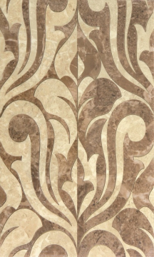 Плитка Saloni brown decor 01 30*50 Gracia Ceramica