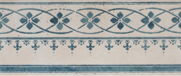 Плитка СD672S Stencil Aqua 30.5х72.5 Impronta