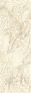Плитка Serene Bianco Inserto 25x75 Paradyz