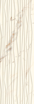Плитка Serene Bianco Struktura Rekt 25x75 Paradyz