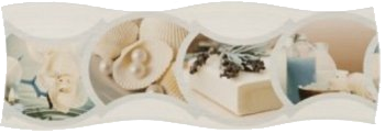 Плитка Siroco Bano Blanco Decor 20x60 Mayolica