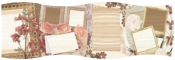 Плитка Siroco Roses Crema Decor 20x60 Mayolica
