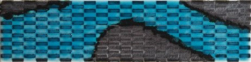 Плитка Slash DK 73TQ Turquoise 7.5x30 Imola Ceramica