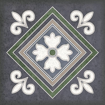 Плитка Smalto Decor Blu 2 15x15 Керлайф