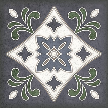 Плитка Smalto Decor Blu 3 15x15 Керлайф