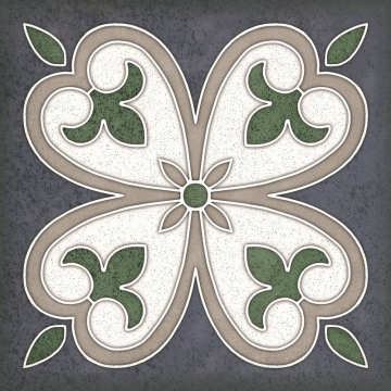Плитка Smalto Decor Blu 4 15x15 Керлайф
