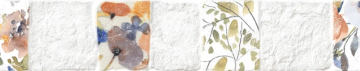 Плитка SOUL WHITE DEKO 8x44.25 Oset
