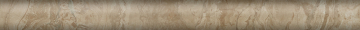 Плитка SPA052R Бордюр Эвора бежевый глянцевый обрезной 30х2,5 Kerama Marazzi