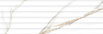 Плитка Statuario Iron Ore Linea Glossy 30x90x1,05 Gravita