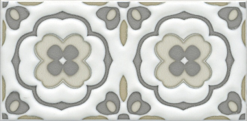 Плитка STG/A617/16000 Клемансо орнамент 7.4*15 Kerama Marazzi