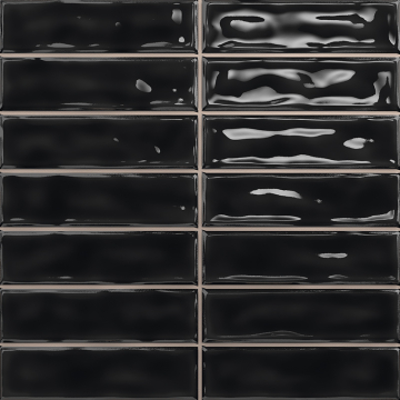 Плитка Sticks Black 20х20 Absolut Keramika