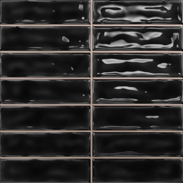 Плитка Sticks Black 20x20 Dar Ceramics
