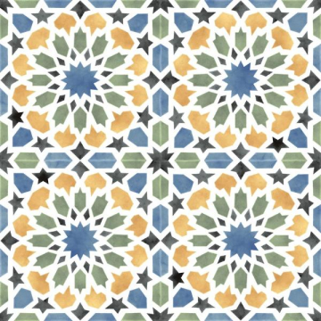 Плитка Tanger Blue 45x45 Kerlife (Navarti)