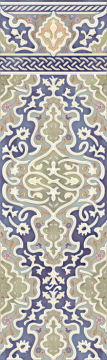 Плитка TAWRIQ BLUE HALIFA 29.75x99.55 Aparici