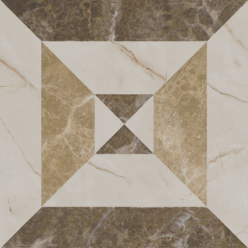 Плитка TOC003 Декор Бикуш грань глянцевый 9,8х9,8 Kerama Marazzi