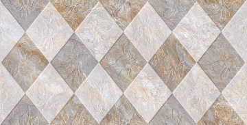Плитка TP3622H Декор Осирис Ромбы ректификат 30x60 PrimaVera