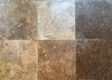 Плитка Travertino Noce honed 30.5x30.5 Lithos