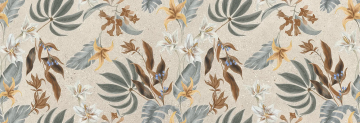 Плитка Tropical Asphalt Grit Rect 40x120 Baldocer