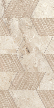 Плитка УТ-00015995 Вставка Sandy Chevron 1 30х60 Creto