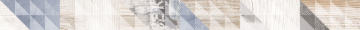 Плитка Вестанвинд Бордюр серый 1506-0024 5x60 Lasselsberger